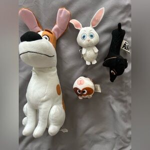 Secret Life of Pets Plush Toy Set